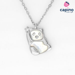 Сребърно колие мече Tonino