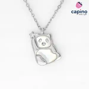 Сребърно колие мече Tonino