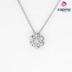 Сребърно колие снежинка Gastone