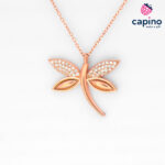 Сребърно колие водно конче Telemaco