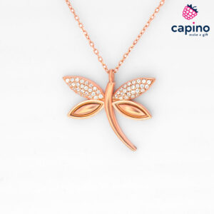 Сребърно колие водно конче Telemaco