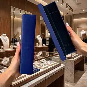 Луксозна безплатна подаръчна кутия за сребърни бижута Capino