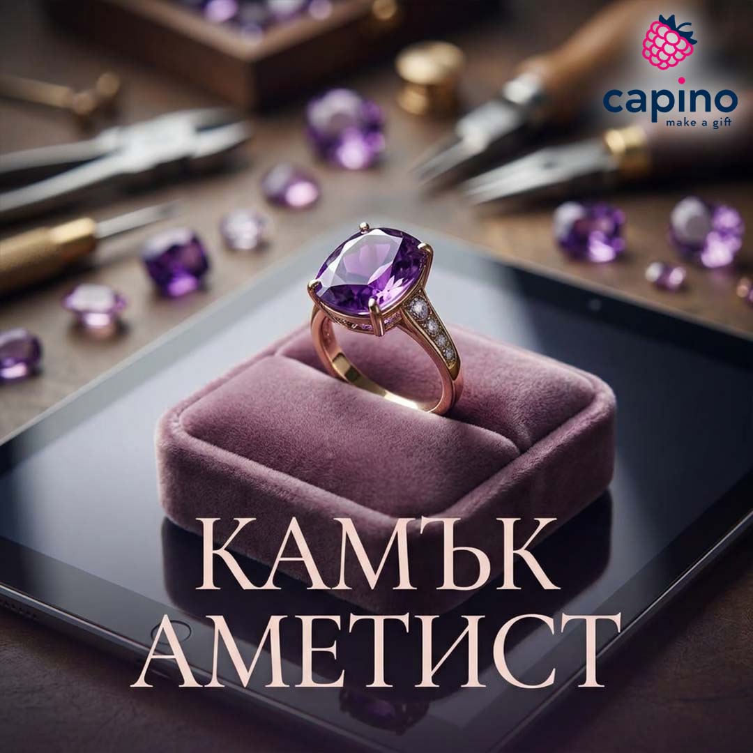 4 - снимка на камък аметист